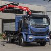 IVECO 160 
RIBALTABILE TRILATERALE
GRU FASSI